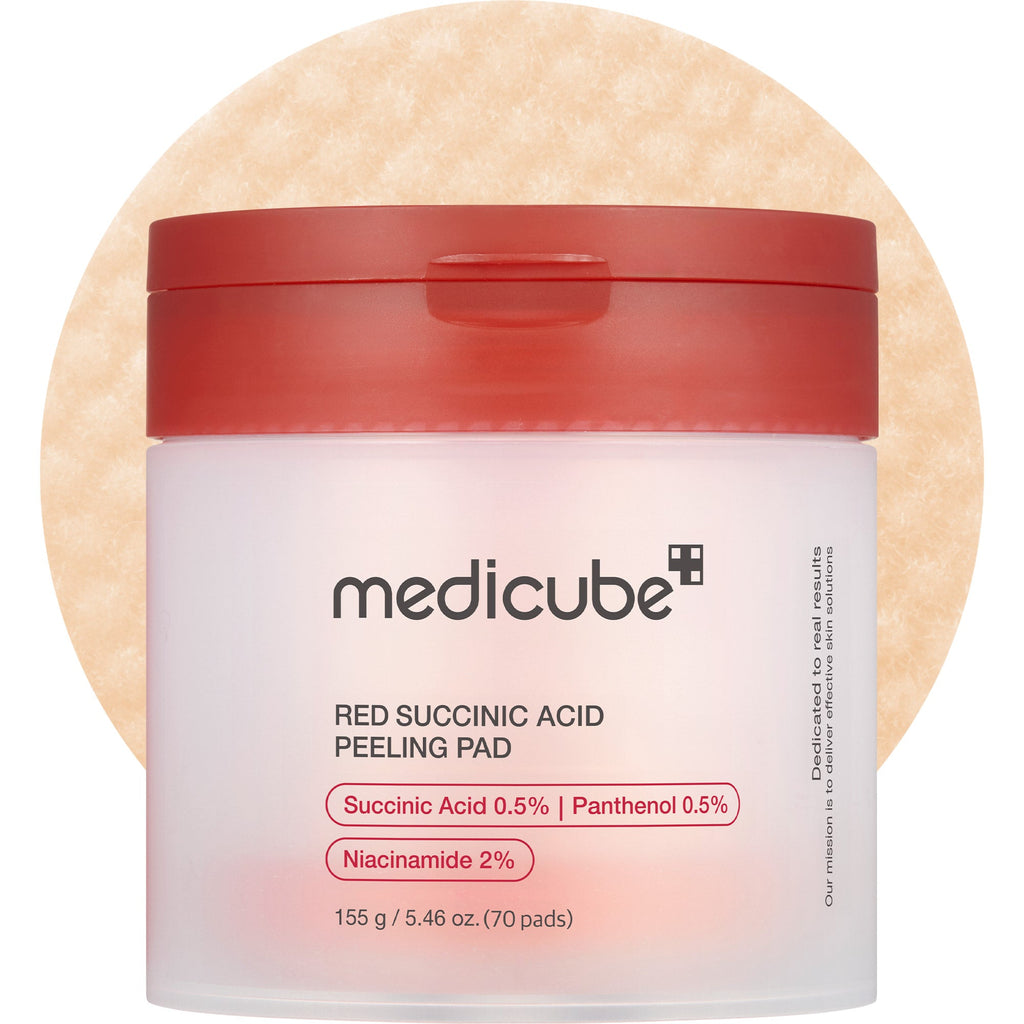 Red Succinic Acid Panthenol Pads R2