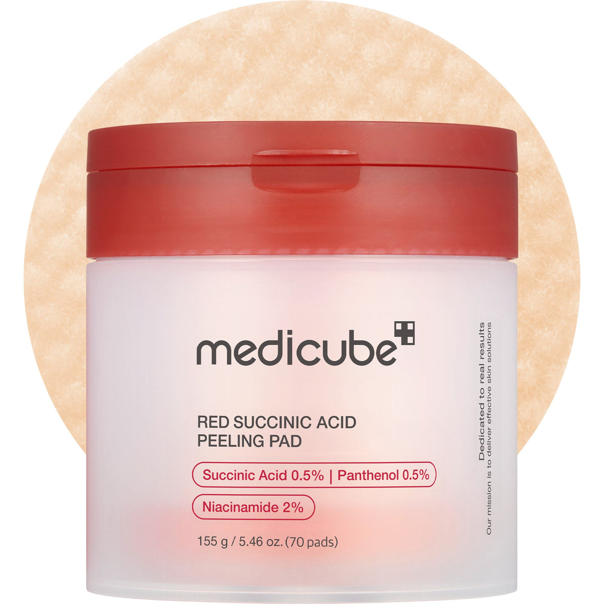 Red Succinic Acid Panthenol Pads R2