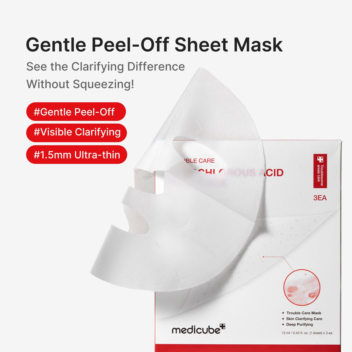 Hypochlorous Acid Peel Mask X2