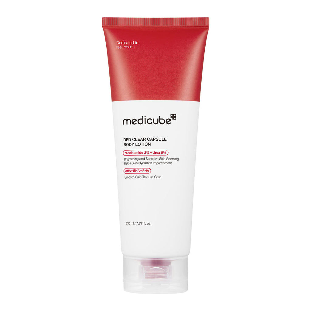 Red Clear Capsule Body Lotion T4