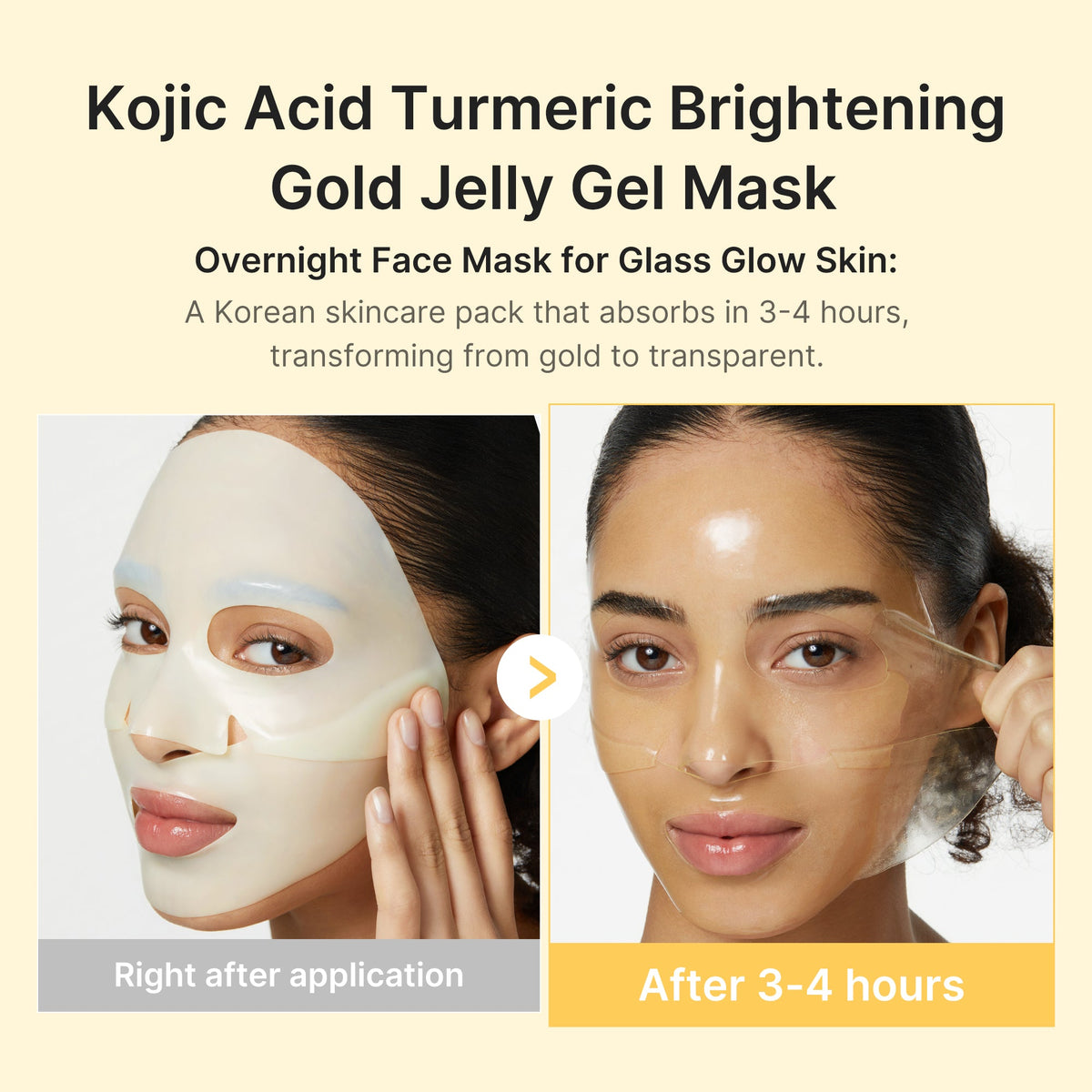 Kojic Acid Turmeric Gold Jelly Gel Mask N3
