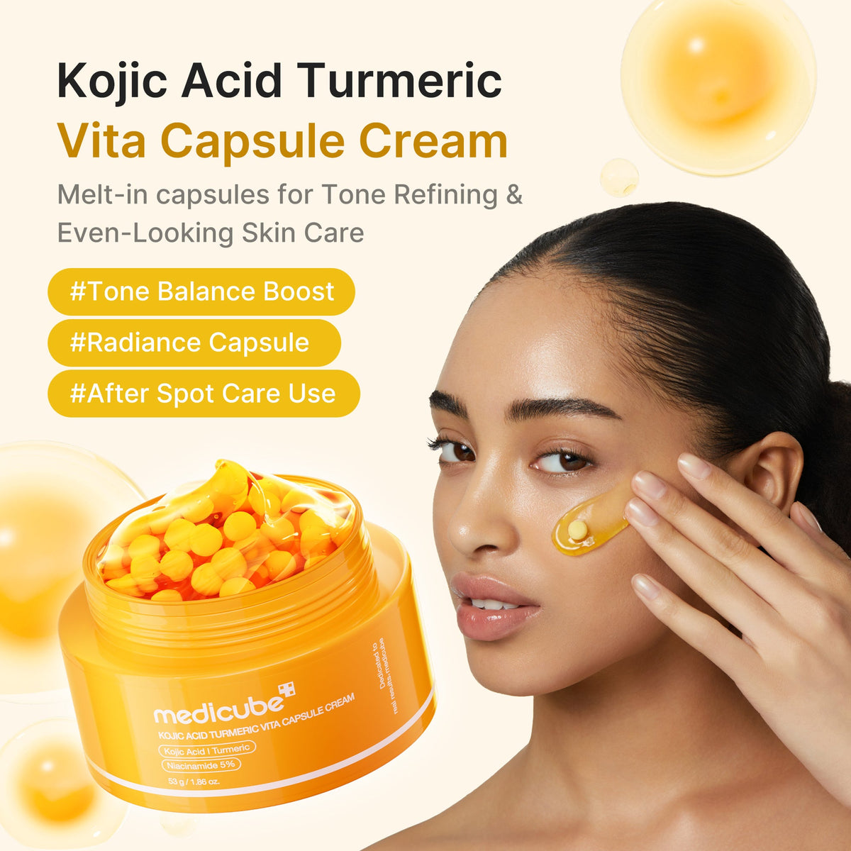 Kojic Acid Turmeric Vita Capsule Cream P5