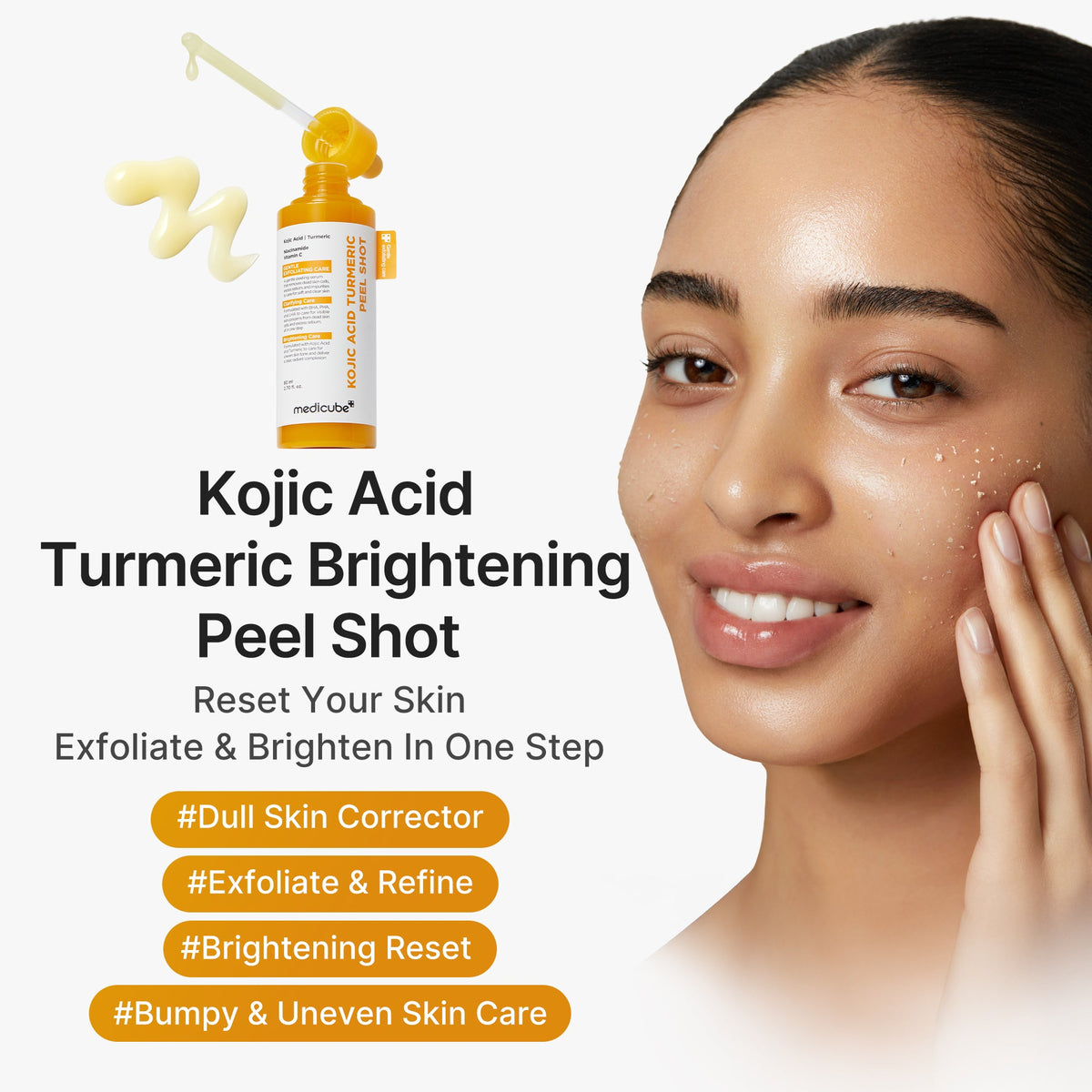Kojic Acid Turmeric Peel Shot W4