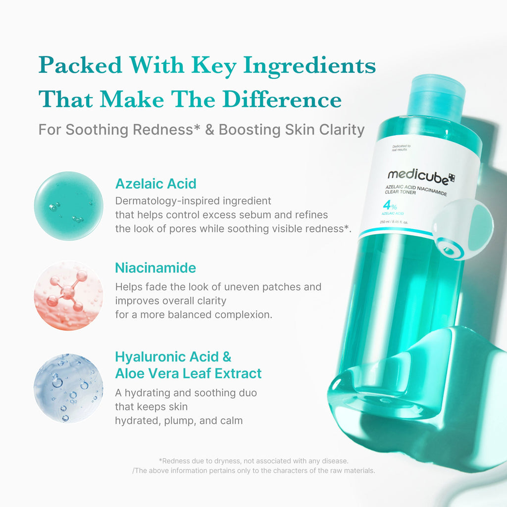 Azelaic Acid Niacinamide Clarifying Toner F9