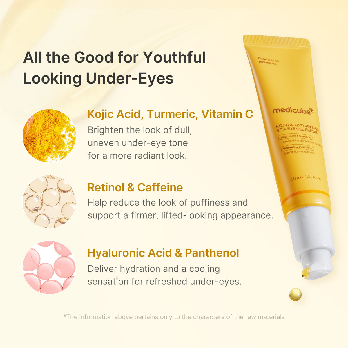 Kojic Acid Tumeric Eye Gel Serum H2