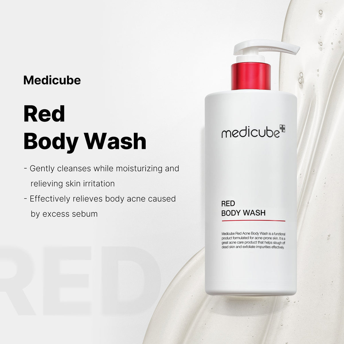 Red Body Wash F8