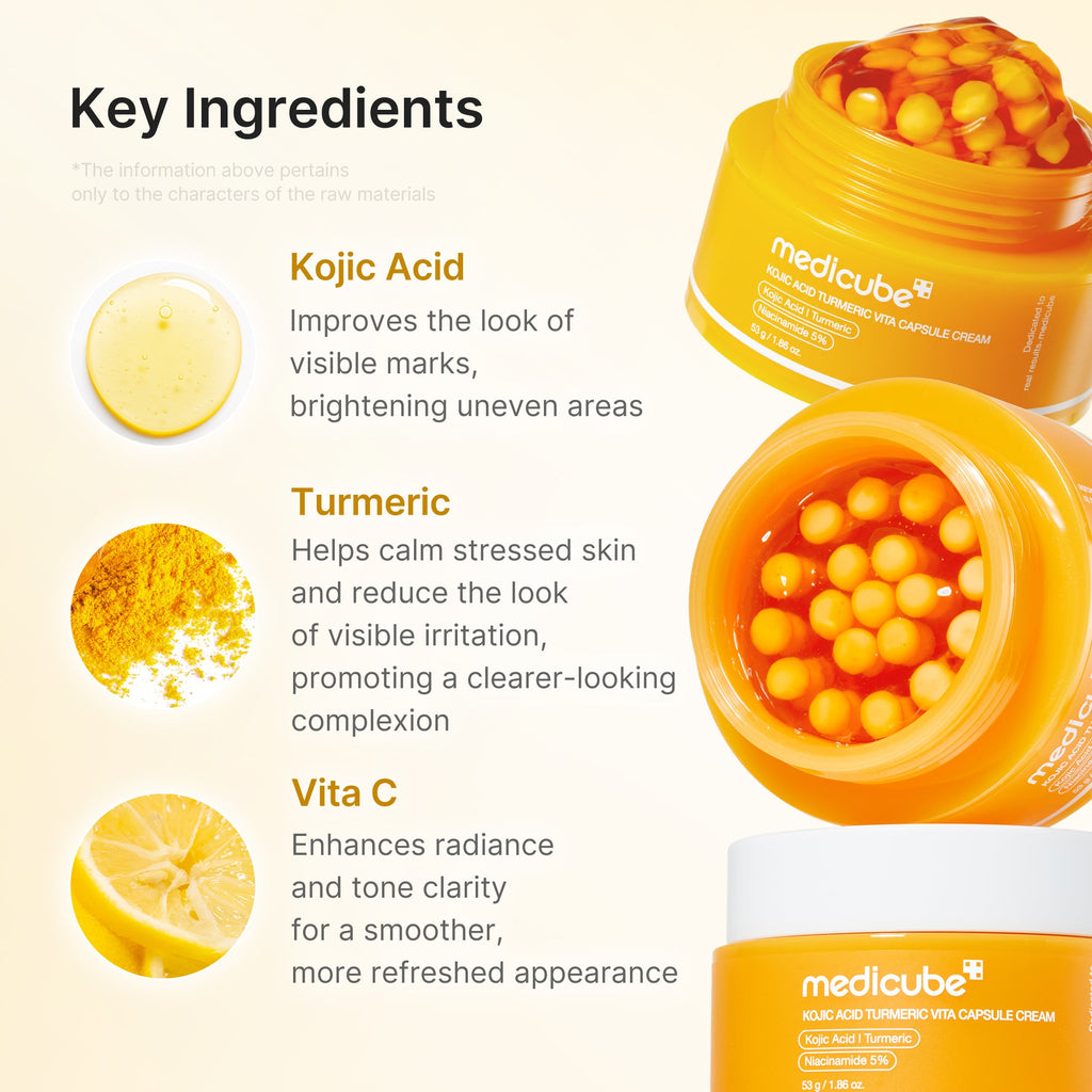 Kojic Acid Turmeric Vita Capsule Cream P5
