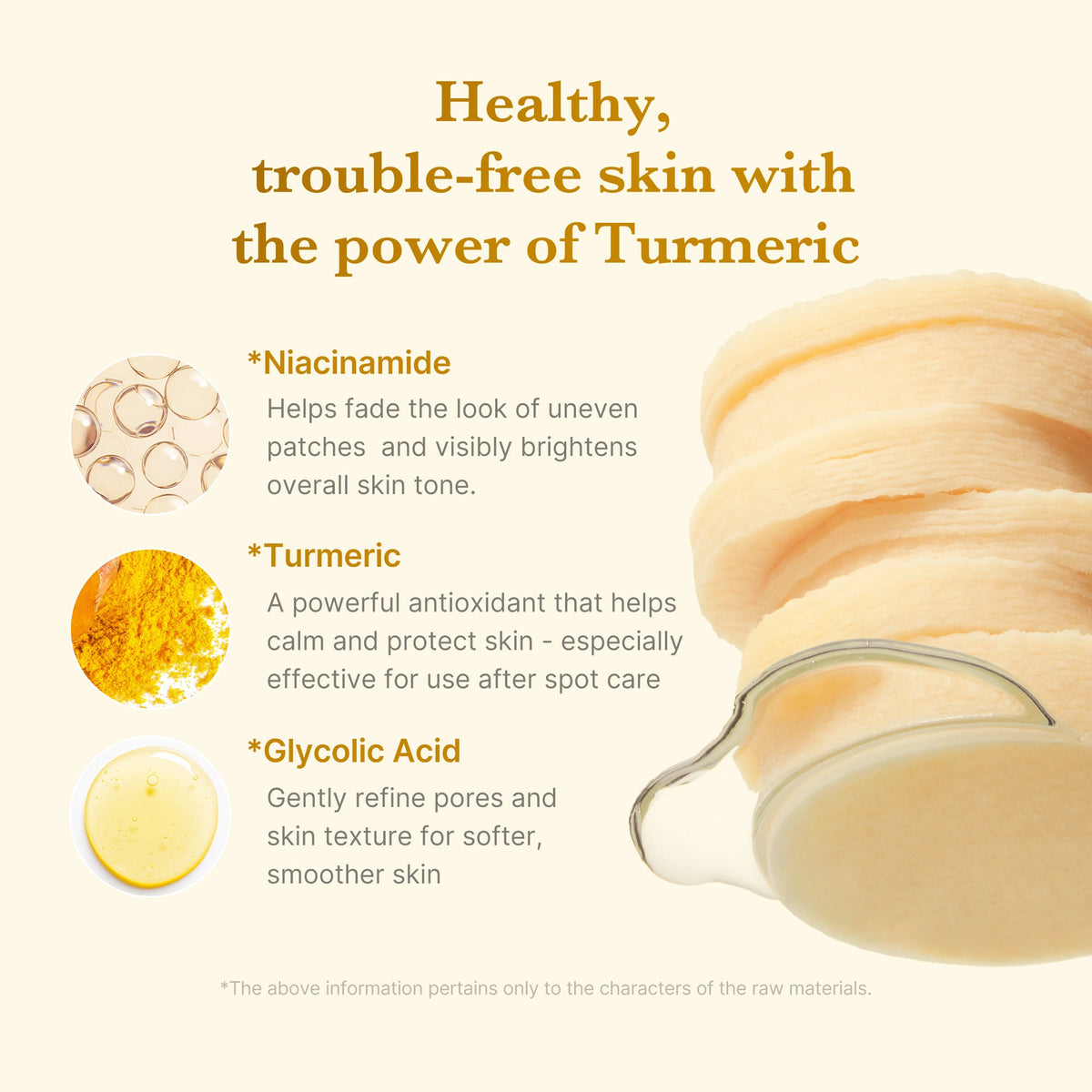 Kojic Acid Tumeric Toner Pad Z7