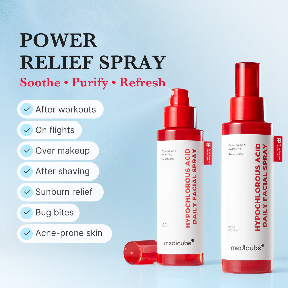Hypochlorous Acid Power Soothing Spray H1