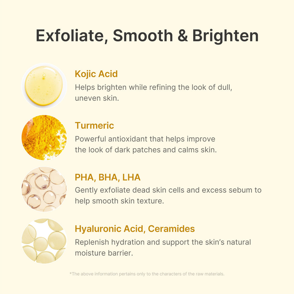 Kojic Acid Turmeric Peel Shot W4