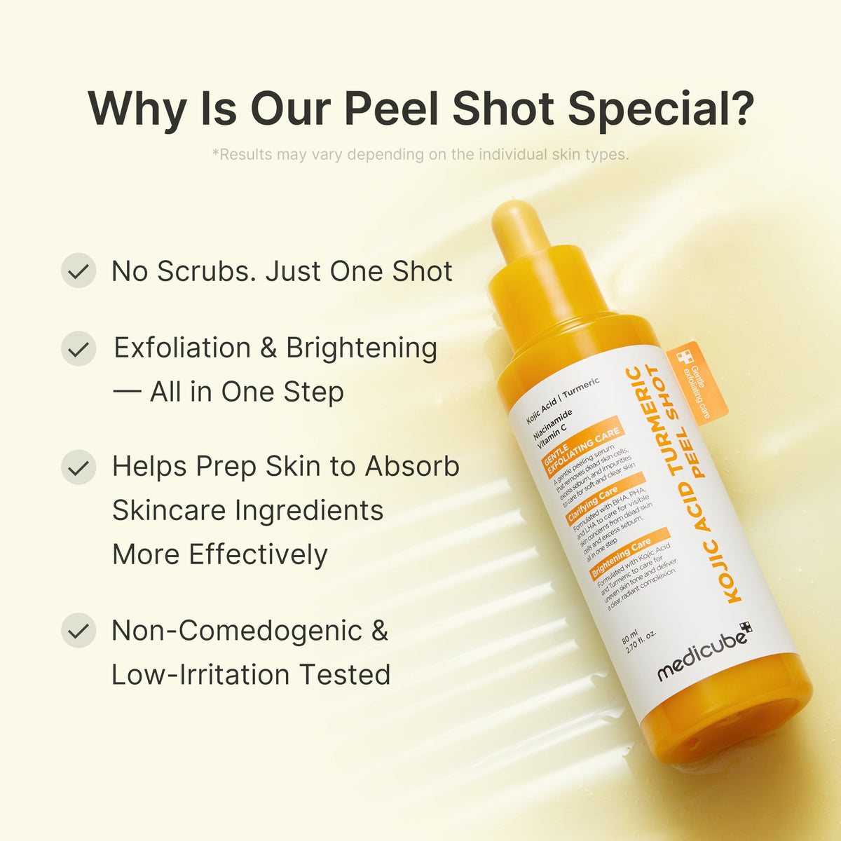 Kojic Acid Turmeric Peel Shot E5