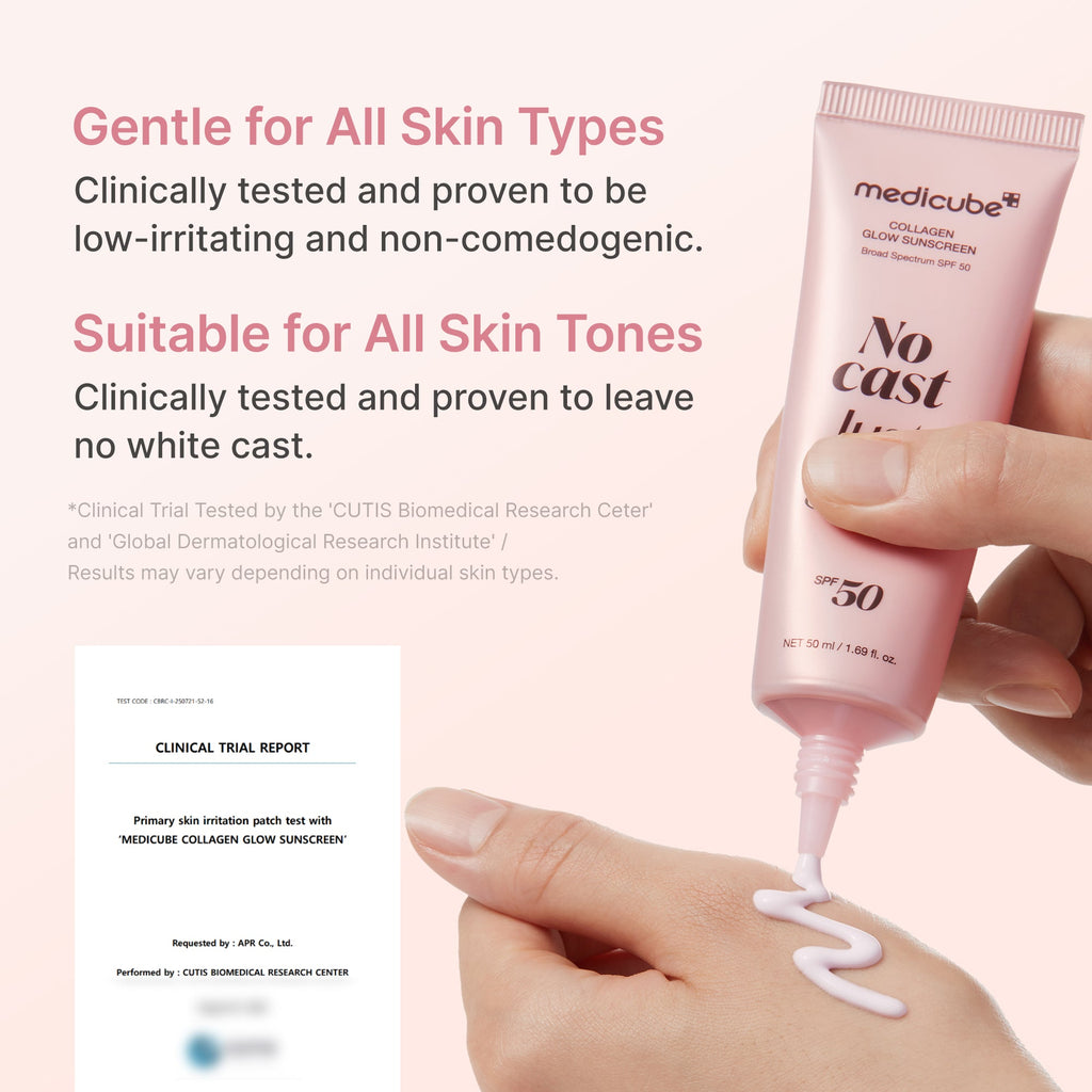 No Cast Just Glow Collagen Sunscreen N5
