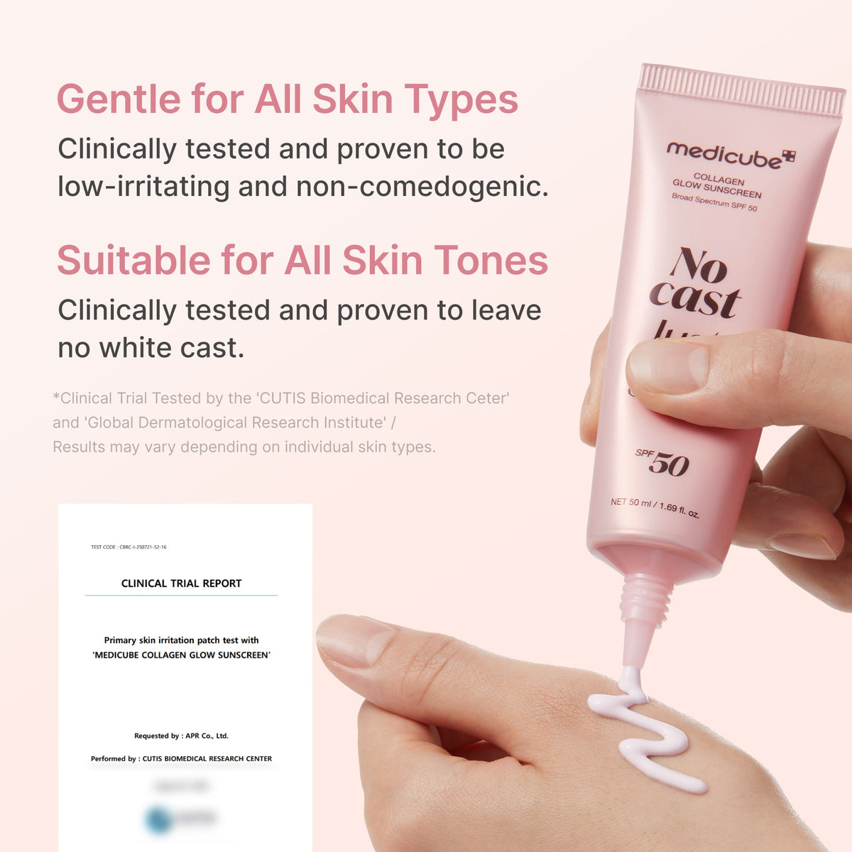 No Cast Just Glow Collagen Sunscreen N5