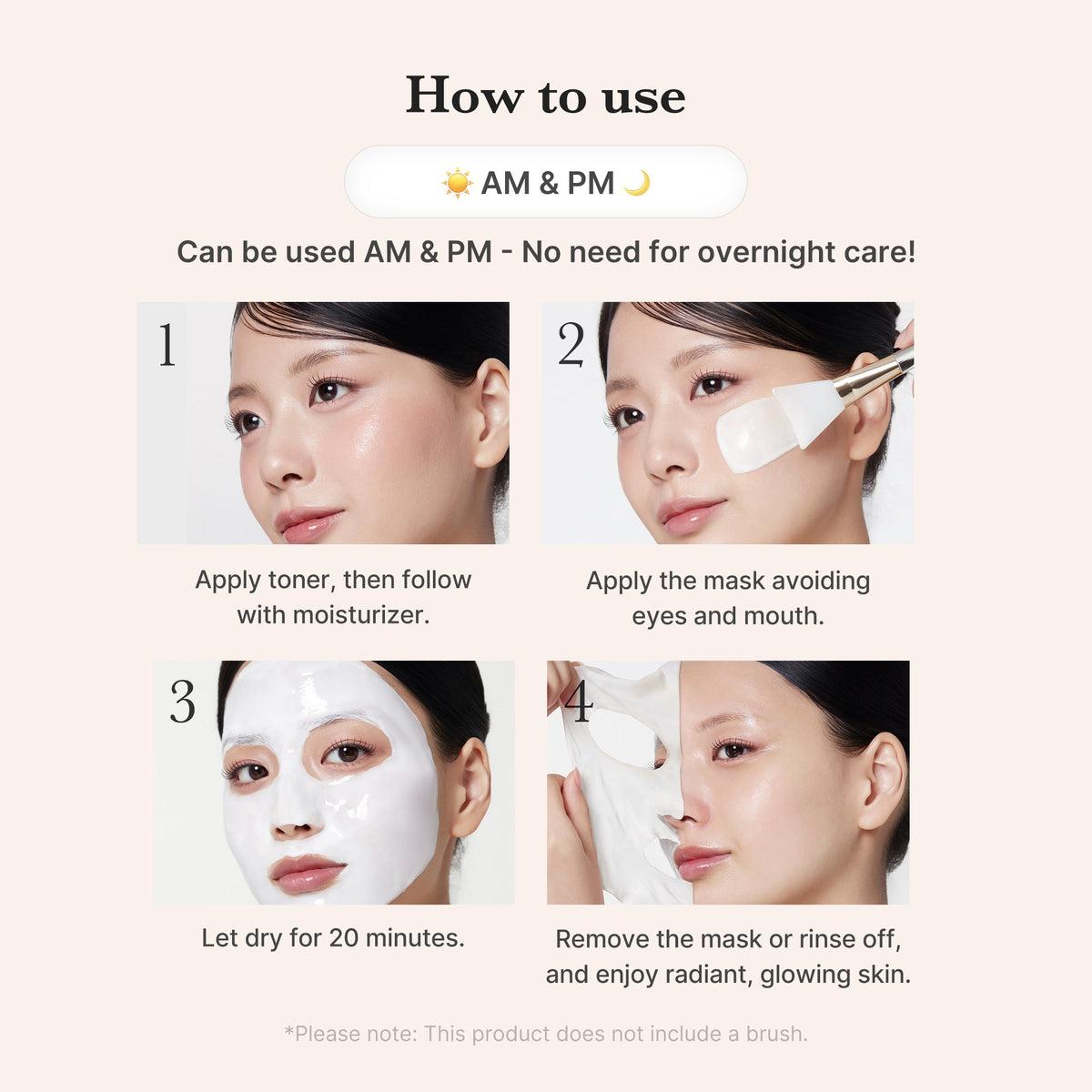 Collagen Milky Glow Daytime Wrapping Mask G3