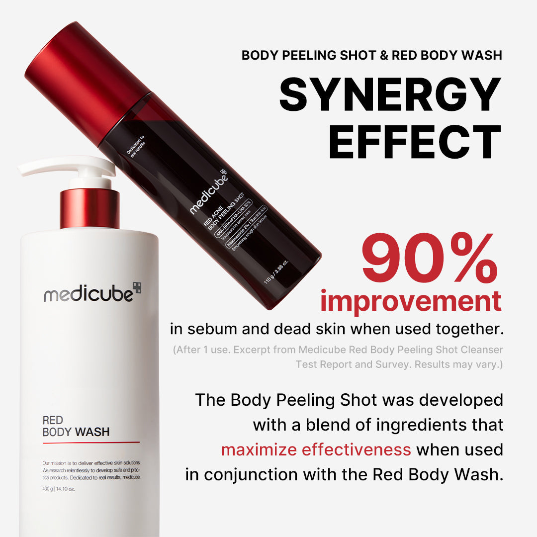 Red Body Peeling Shot Cleanser U0