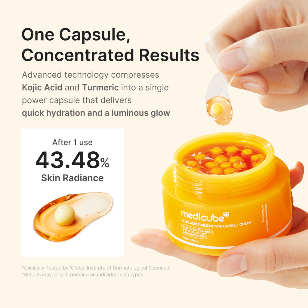 Kojic Acid Turmeric Vita Capsule Cream P5