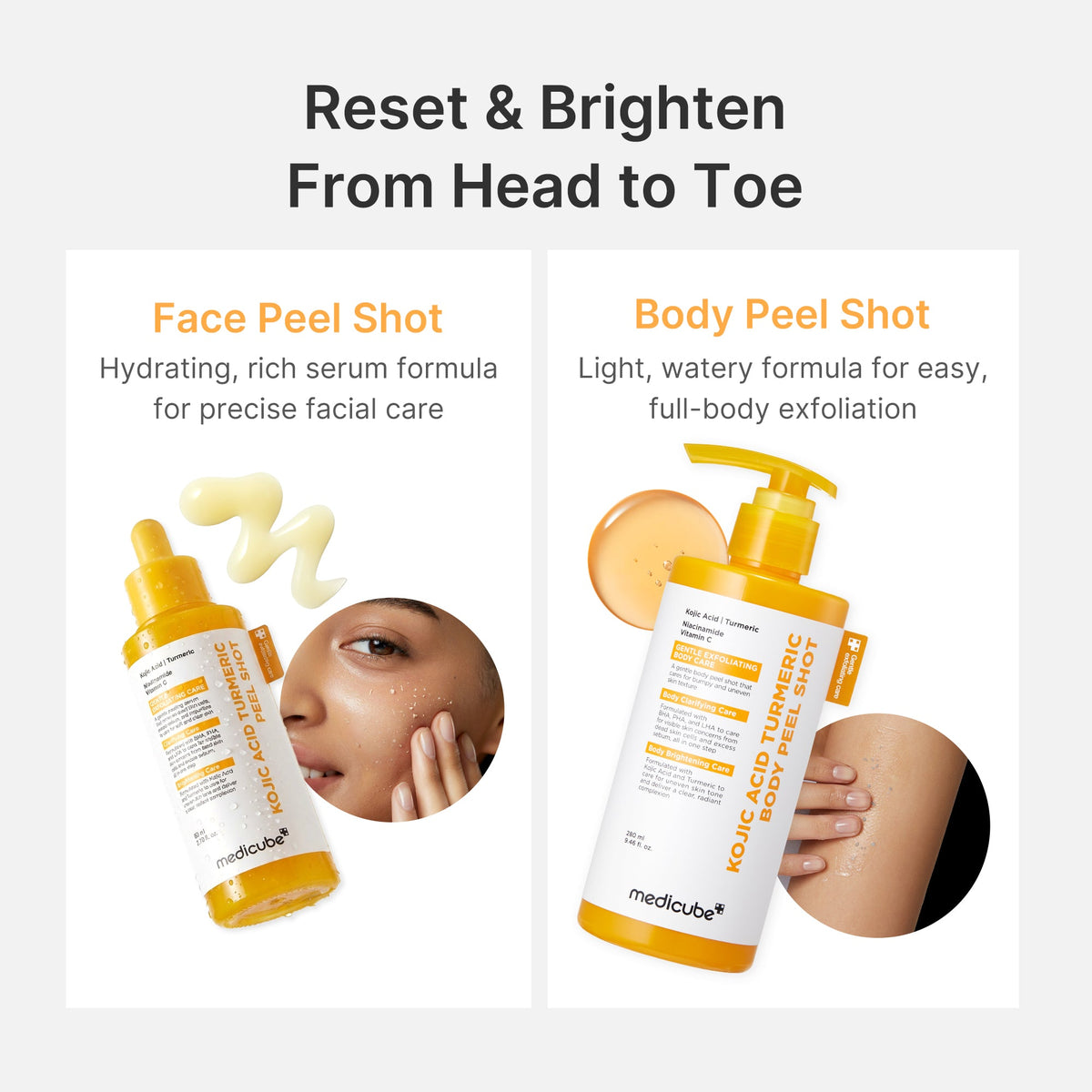 Kojic Acid Turmeric Peel Shot W4