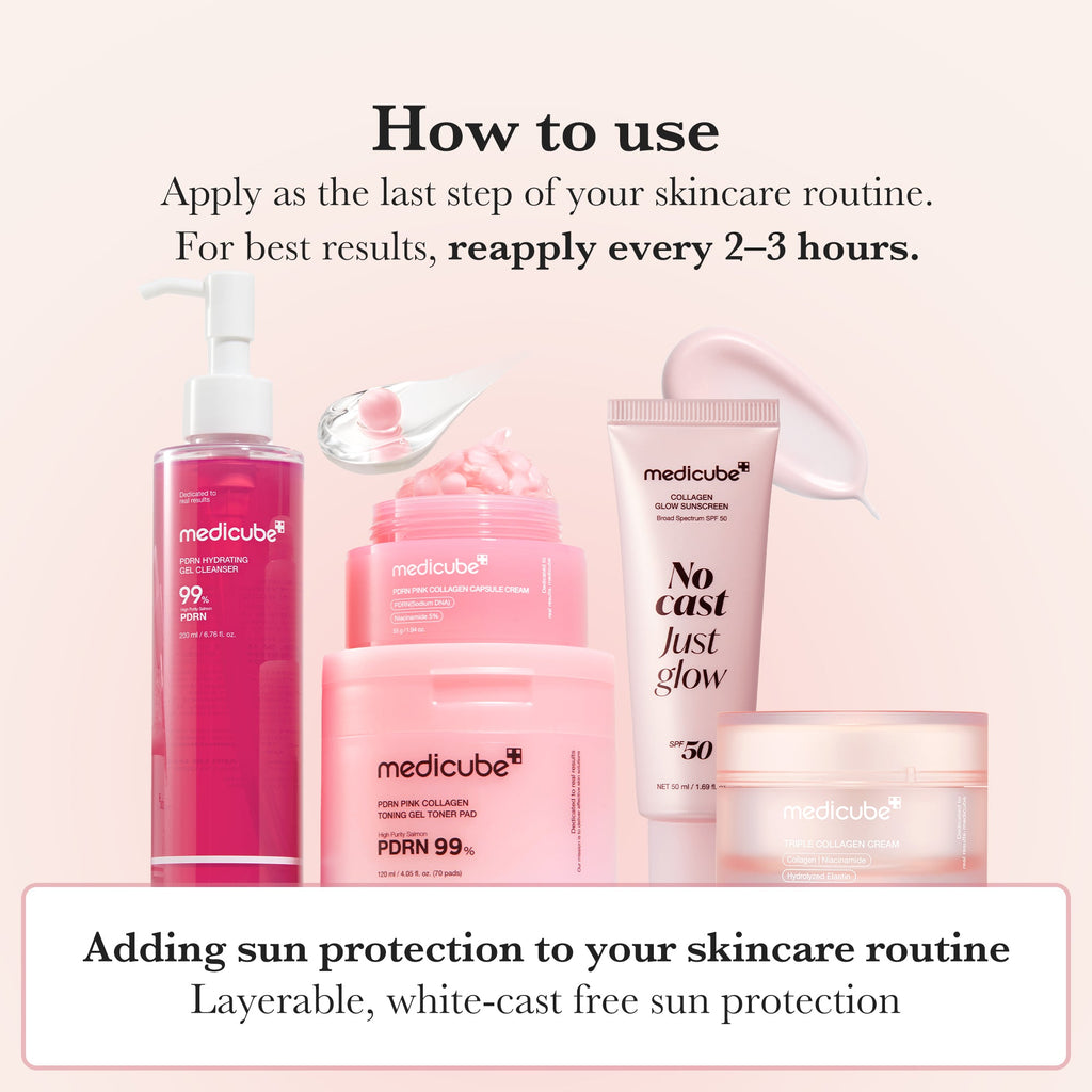 No Cast Just Glow Collagen Sunscreen N5