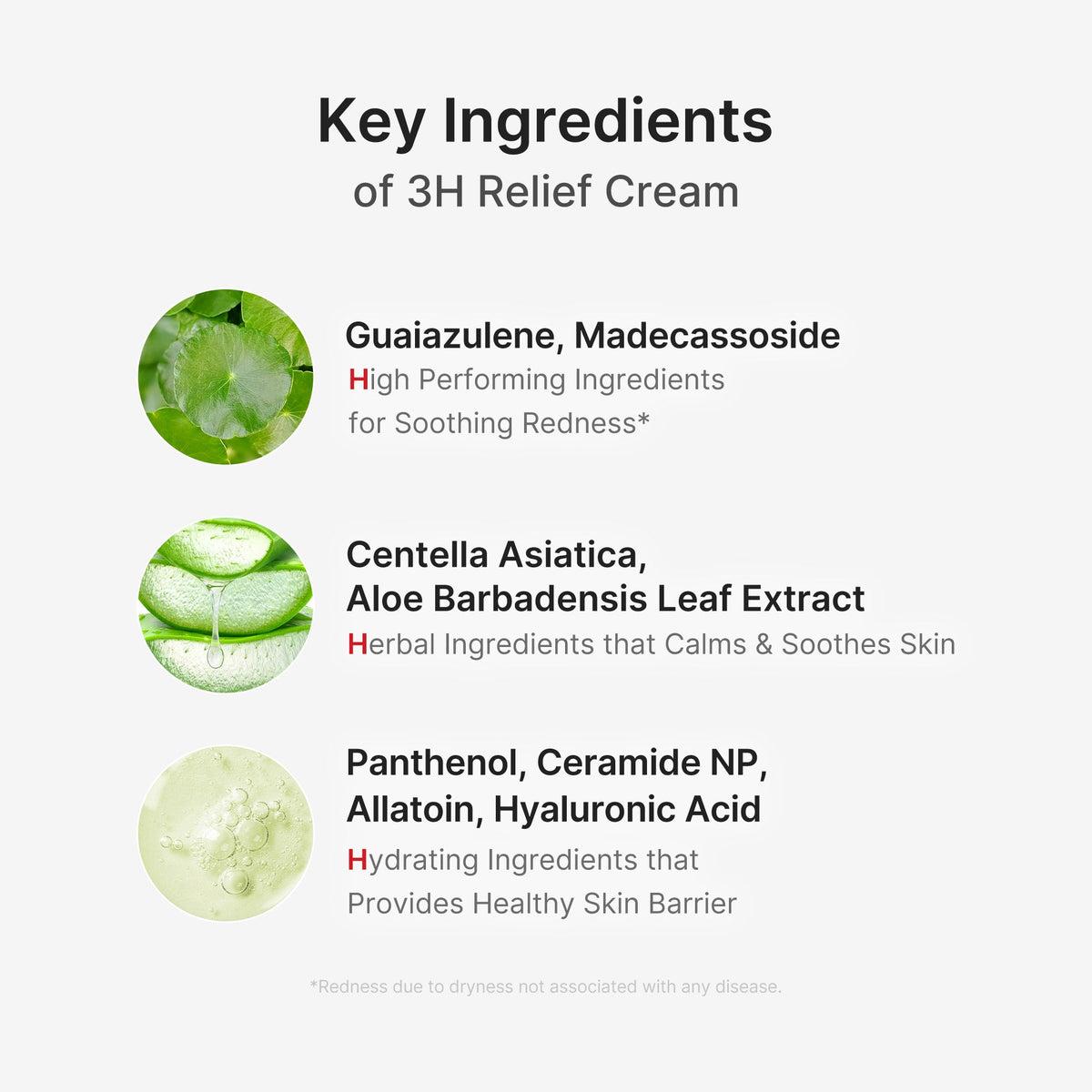 3H Daily Relief Cream W7