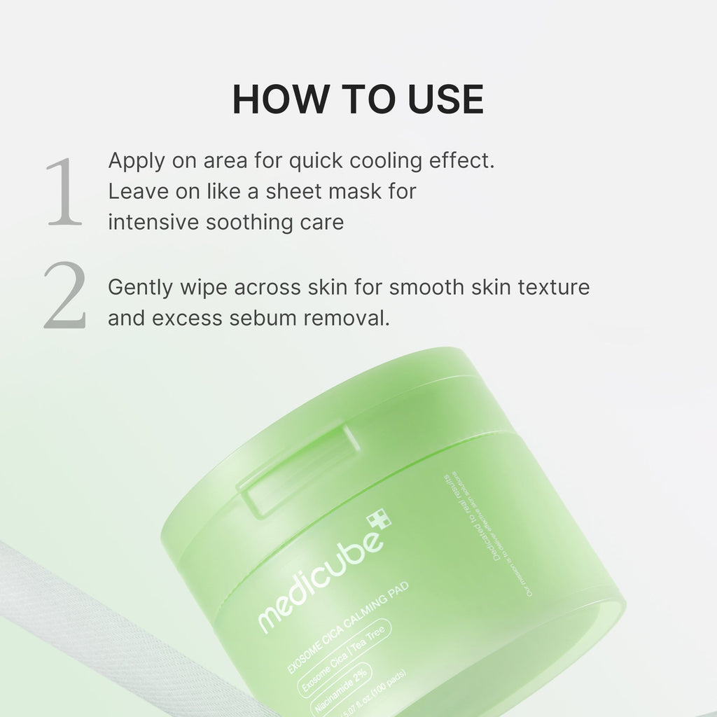 Exosome Cica Calming Toner Pads N4