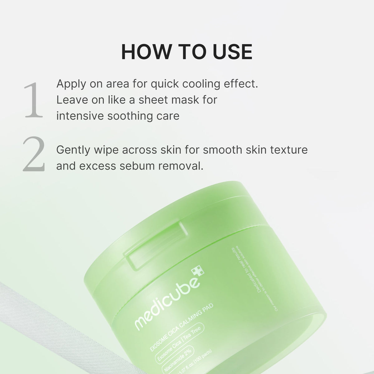 Exosome Cica Calming Toner Pads X6