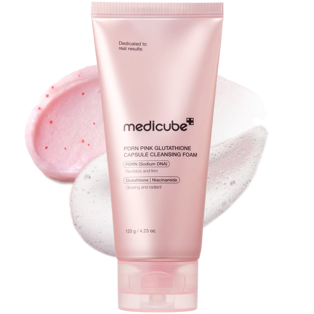 PDRN Pink Glutathione Capsule Foam Cleanser Q3
