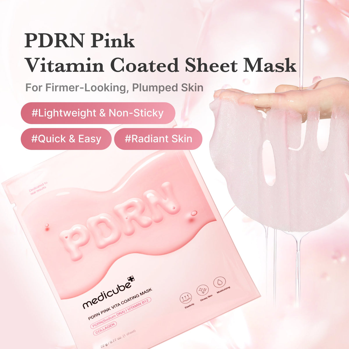 PDRN Pink Vita Coating Sheet Mask I9