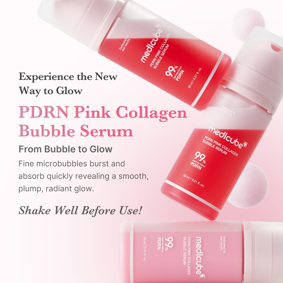 PDRN Pink Collagen Bubble Serum J2