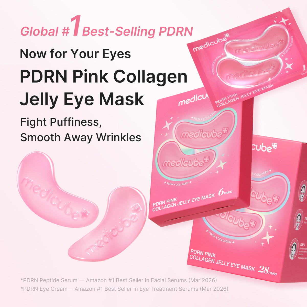 PDRN Pink Collagen Jelly Eye Mask G0
