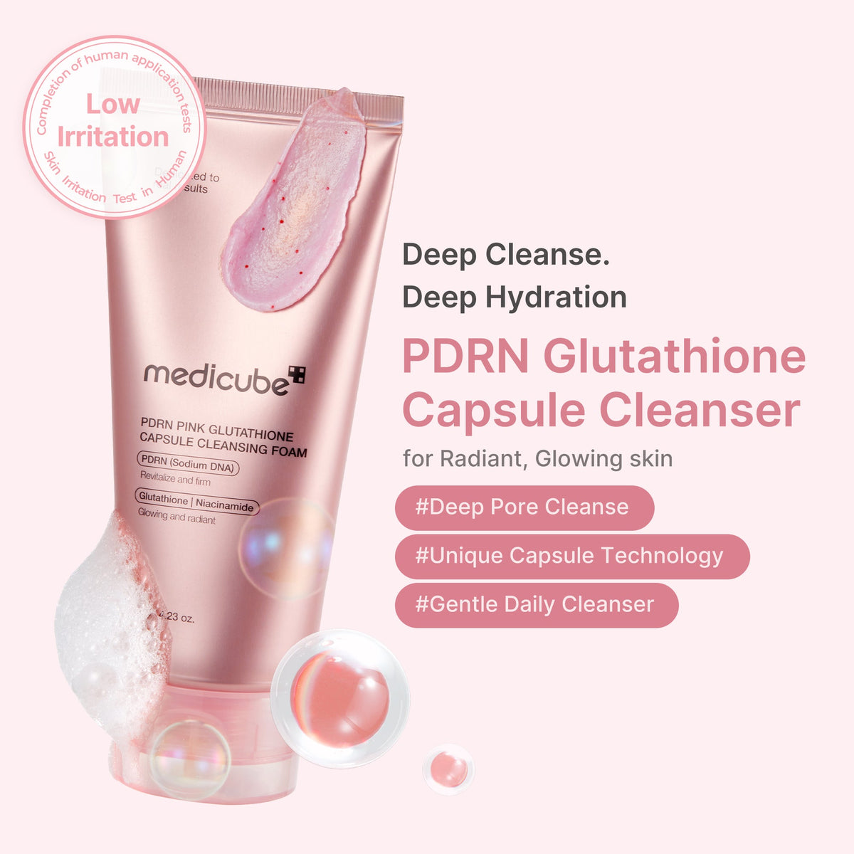 PDRN Pink Glow Home Aesthetic Full Set Z0