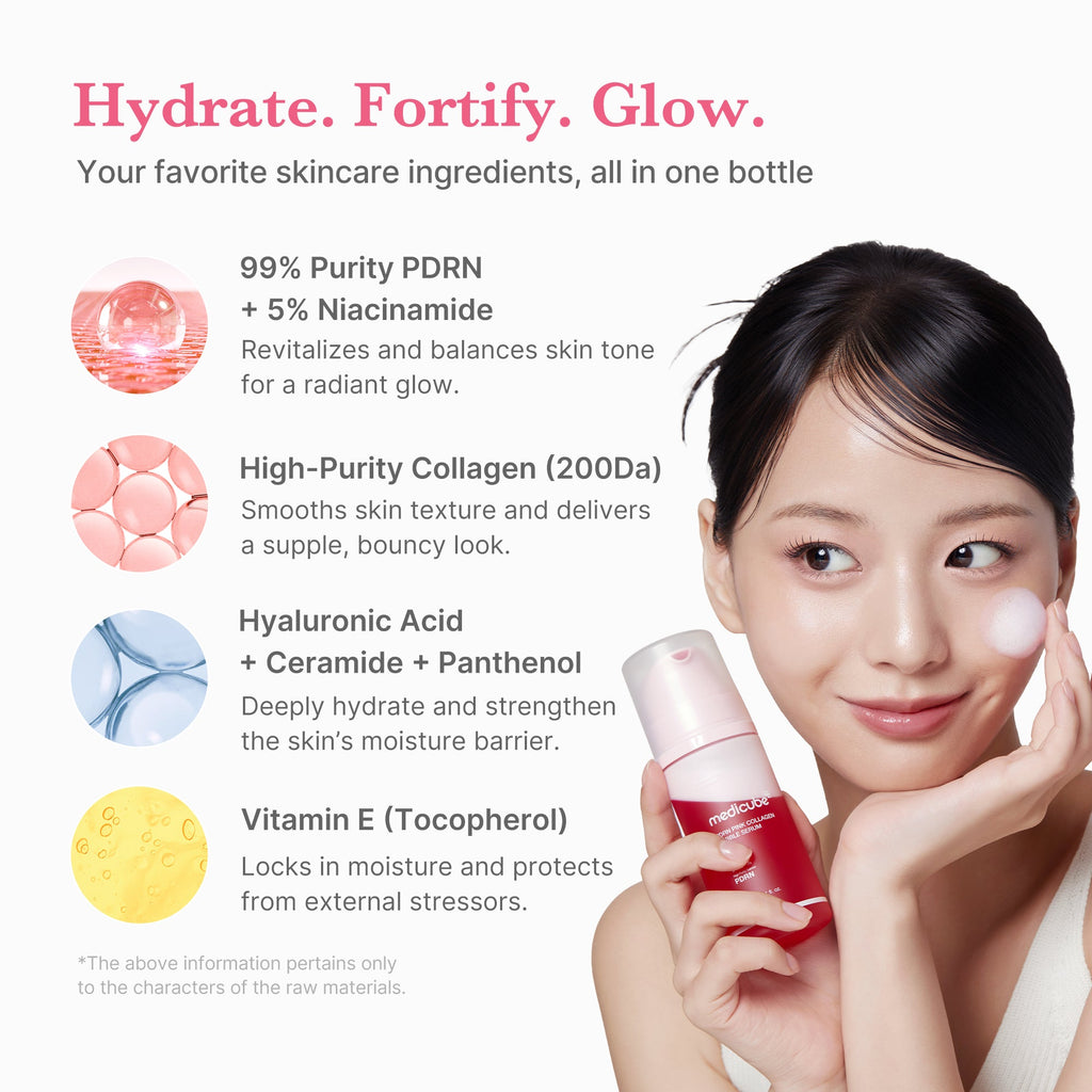 PDRN Pink Collagen Bubble Serum J2
