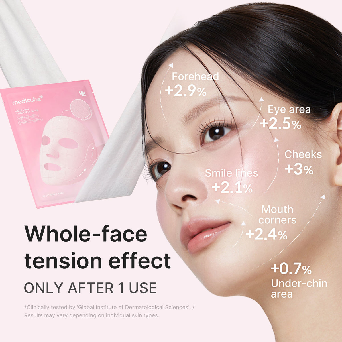 PDRN Pink Tension Up Mask V6