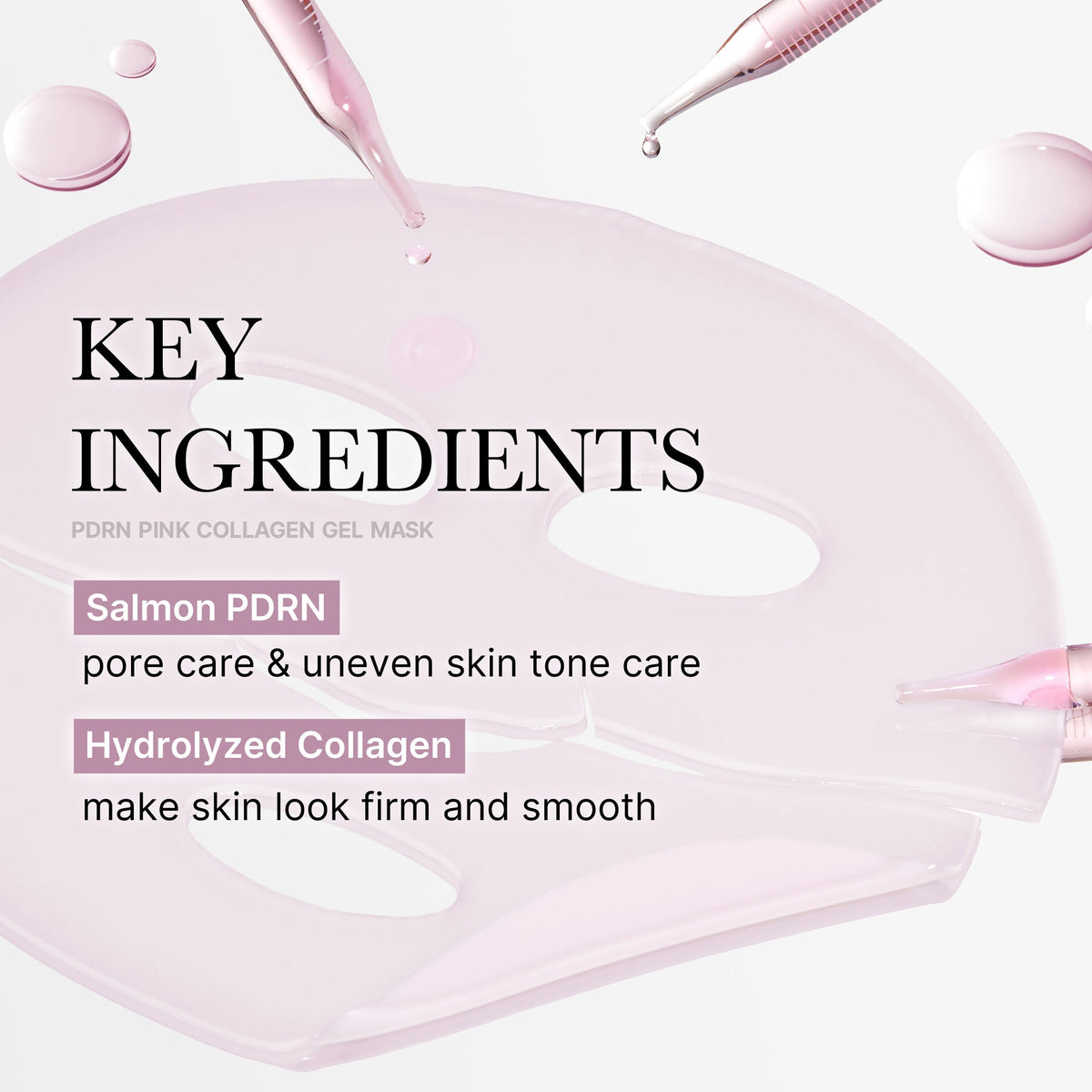 Salmon PDRN Pink Collagen Jelly Gel Mask M8