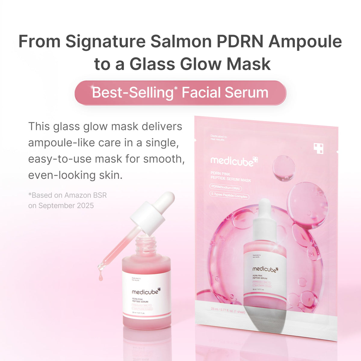 PDRN Pink Peptide Ampoule Mask R9