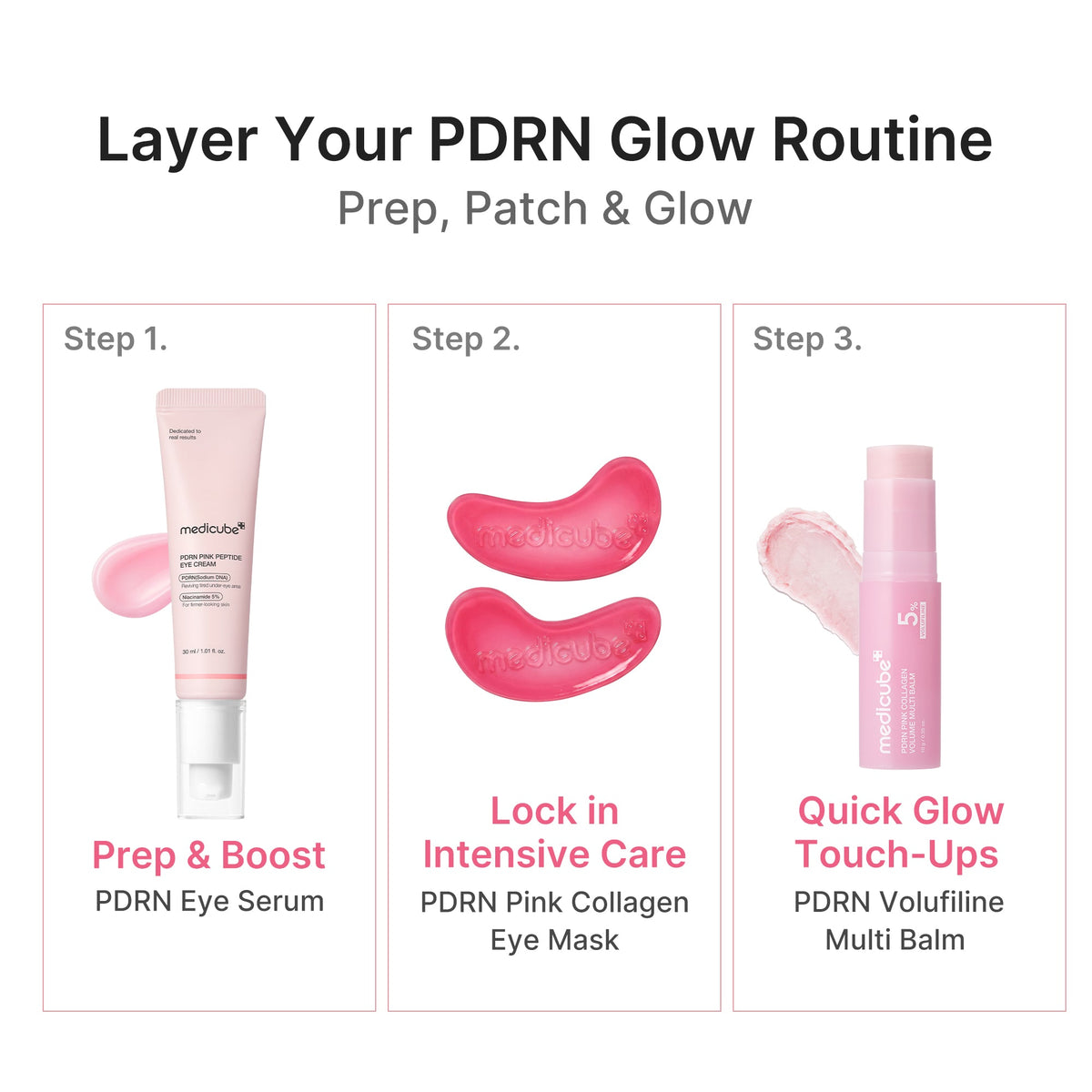PDRN Pink Collagen Jelly Eye Mask G0