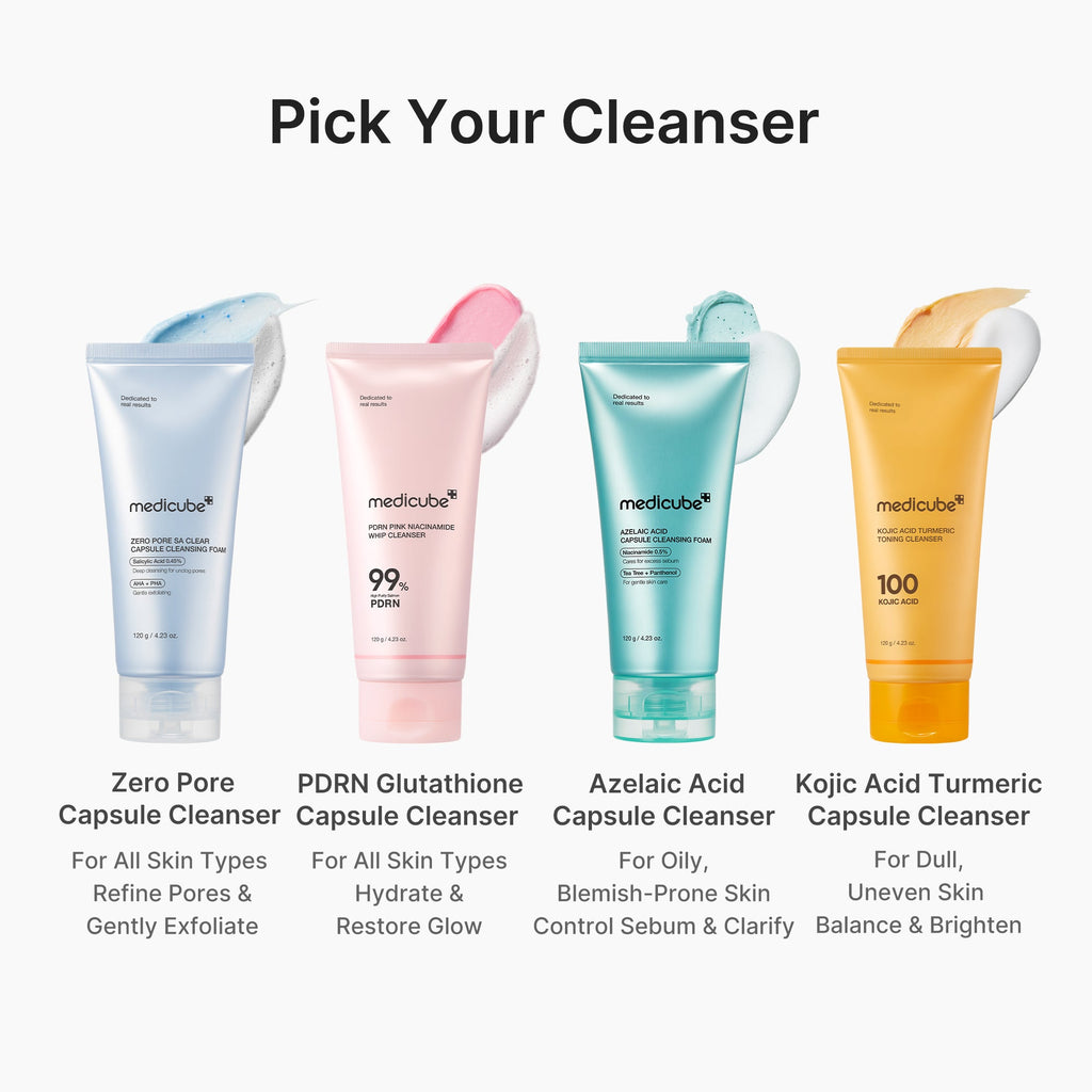 PDRN Pink Glutathione Capsule Foam Cleanser Q3