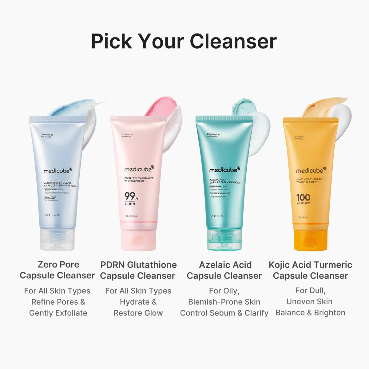 PDRN Pink Glutathione Capsule Foam Cleanser Q3