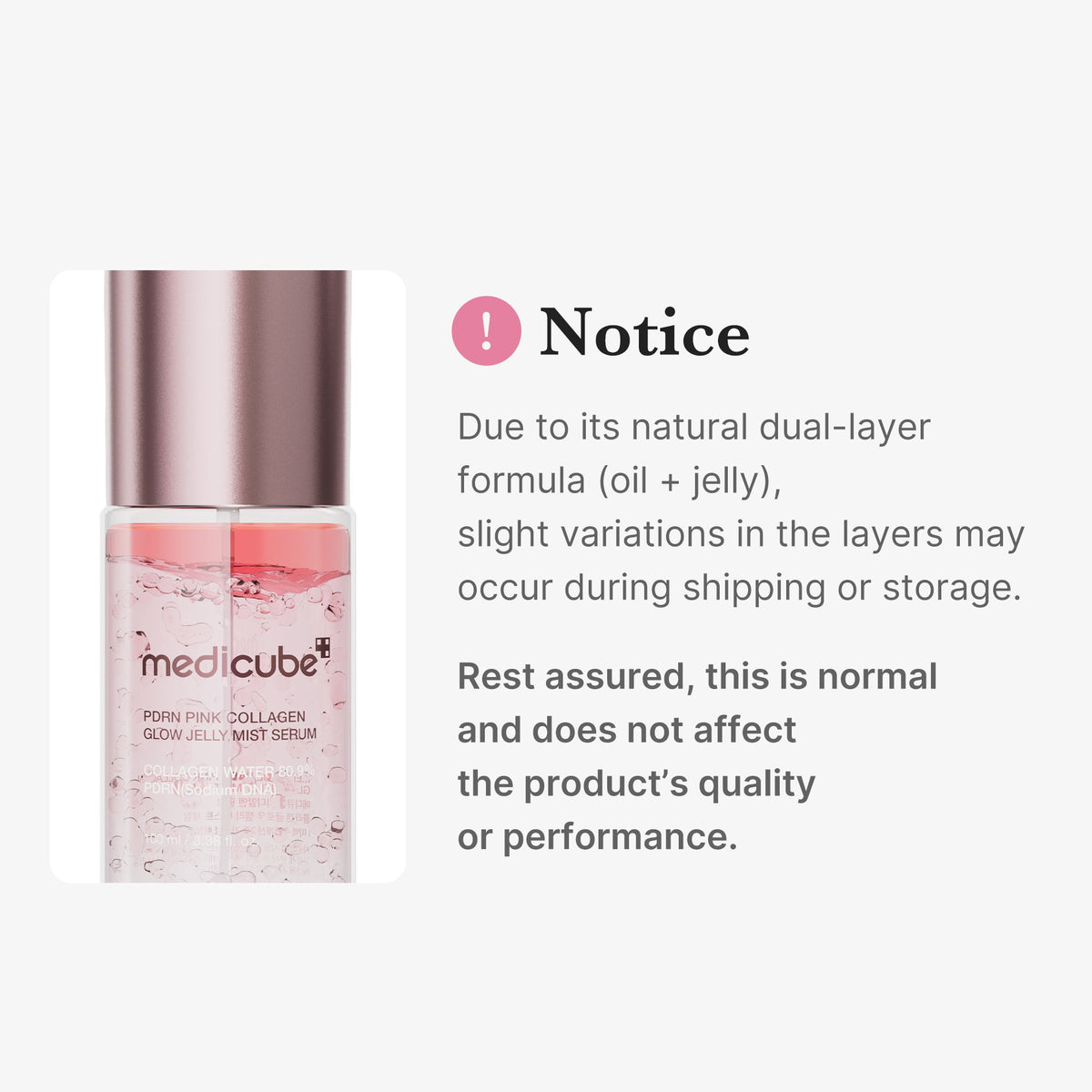PDRN Pink Collagen Glow Jelly Mist Serum R4