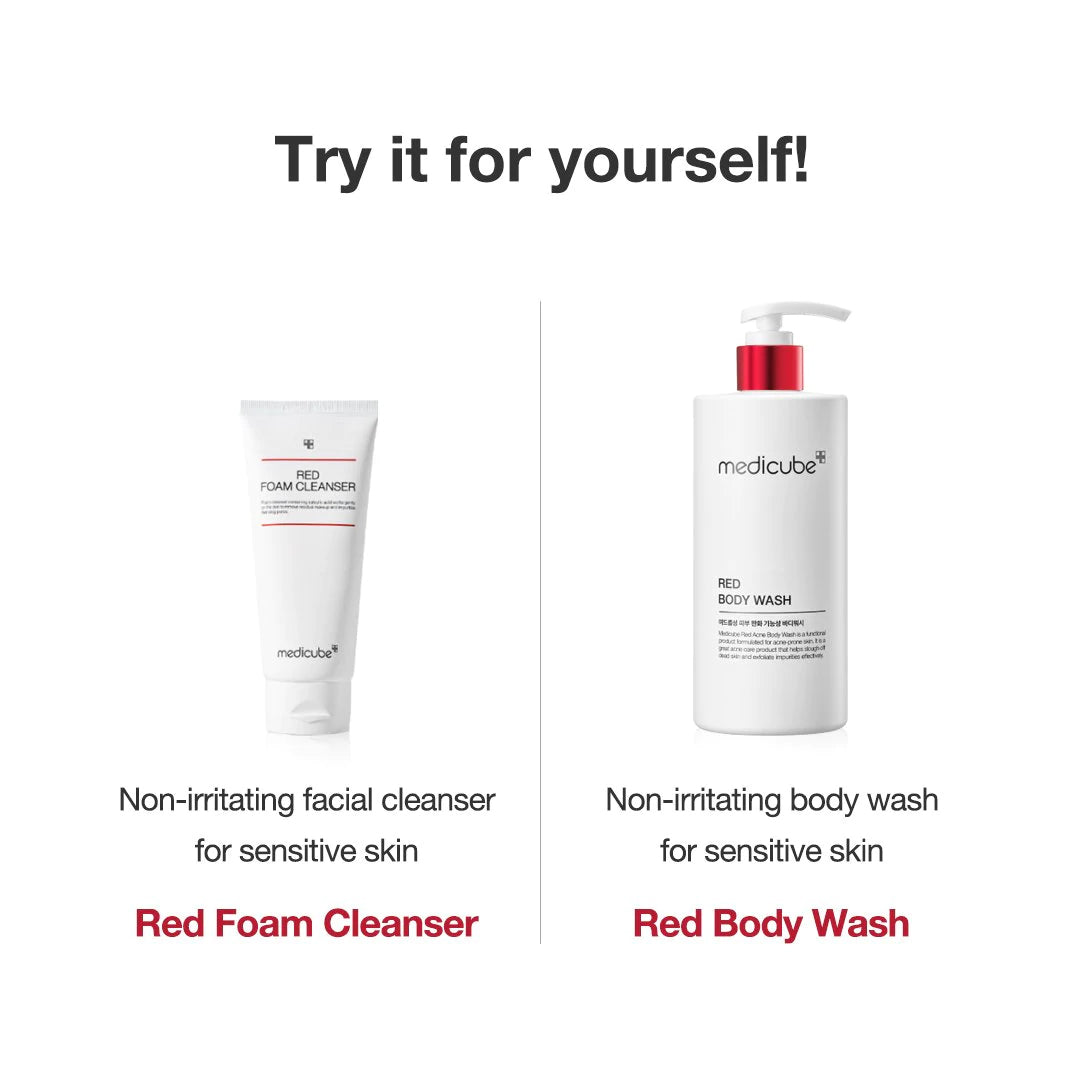 Red Body Wash F8
