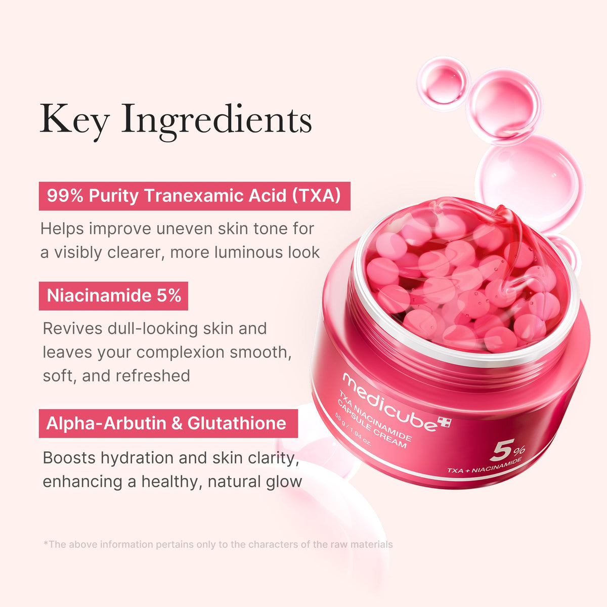 TXA Niacinamide Capsule Cream M8