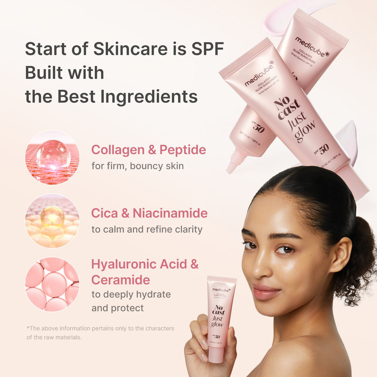 No Cast Just Glow Collagen Sunscreen N5